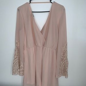 Rose gold, light pink romper! 💗